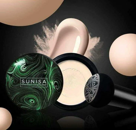 SUNISA Foundation Base Water proof Mushroom Head